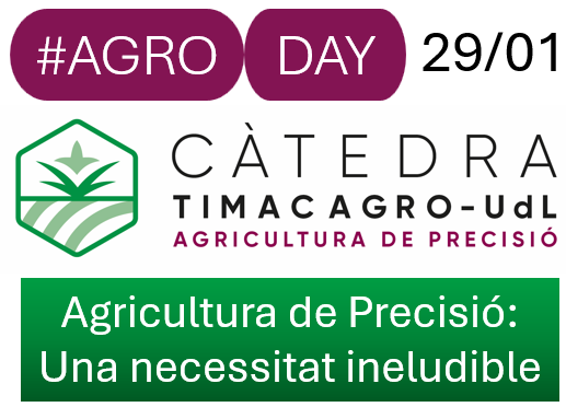 GrapUdL's tweet photo. 📢La Càtedra Timac AGRO-UdL d'Agricultura de Precisió anuncia #AgroDay 29/01 "Agricultura de Precisión: una necesidad ineludible". 29/01/2025 Lleida. Programa i inscripció https://t.co/FD3U0AjDKF @TimacAGROEspana @UdL_info @ETSEAFIV_UdL https://t.co/xL0xIoswe7