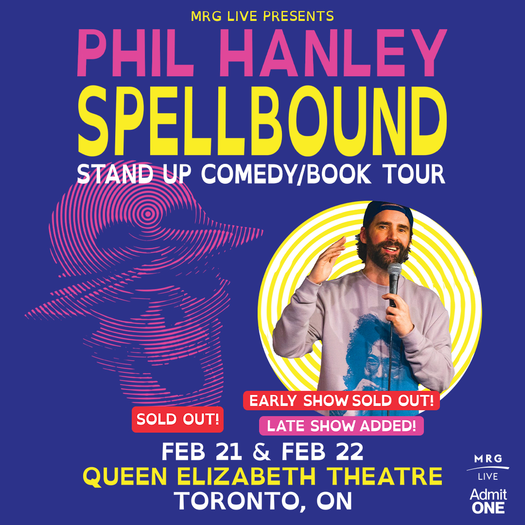 MRG Live (@mrgliveofficial) on Twitter photo 🚨 LATE SHOW ADDED! Due to overwhelming demand, comedian <a href="/PhilMhanley/">Phil Hanley</a> has a third show in Toronto on February 22nd!
We're giving 1 lucky winner the chance to win their way into the show! Head to the link below to score a pair of tickets on us.
🔗: bit.ly/4iIP1ra 🚨 LATE SHOW ADDED! Due to overwhelming demand, comedian <a href="/PhilMhanley/">Phil Hanley</a> has a third show in Toronto on February 22nd!
We're giving 1 lucky winner the chance to win their way into the show! Head to the link below to score a pair of tickets on us.
🔗: bit.ly/4iIP1ra