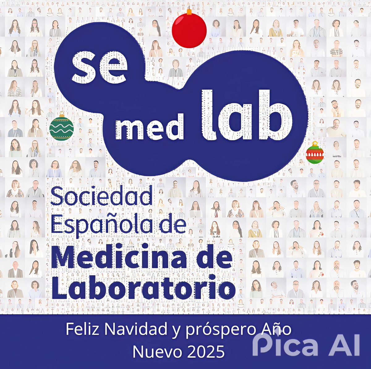 Sociedad Española de Medicina de Laboratorio (@semedlab) on Twitter photo 🎄 ¡Felices Fiestas de parte de SEMEDLAB! 🎄
✨ 2024 marcó un nuevo comienzo con la creación de SEMEDLAB, fruto de la unión de AEBM-ML, AEFA y SEQCML. Gracias a todos por hacerlo posible.
🚀 ¡Sigamos construyendo juntos el futuro de la Medicina de Laboratorio!
❤️ ¡Feliz 2025! 🎄 ¡Felices Fiestas de parte de SEMEDLAB! 🎄
✨ 2024 marcó un nuevo comienzo con la creación de SEMEDLAB, fruto de la unión de AEBM-ML, AEFA y SEQCML. Gracias a todos por hacerlo posible.
🚀 ¡Sigamos construyendo juntos el futuro de la Medicina de Laboratorio!
❤️ ¡Feliz 2025!