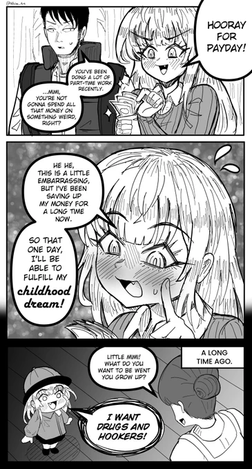 Childhood dream. 