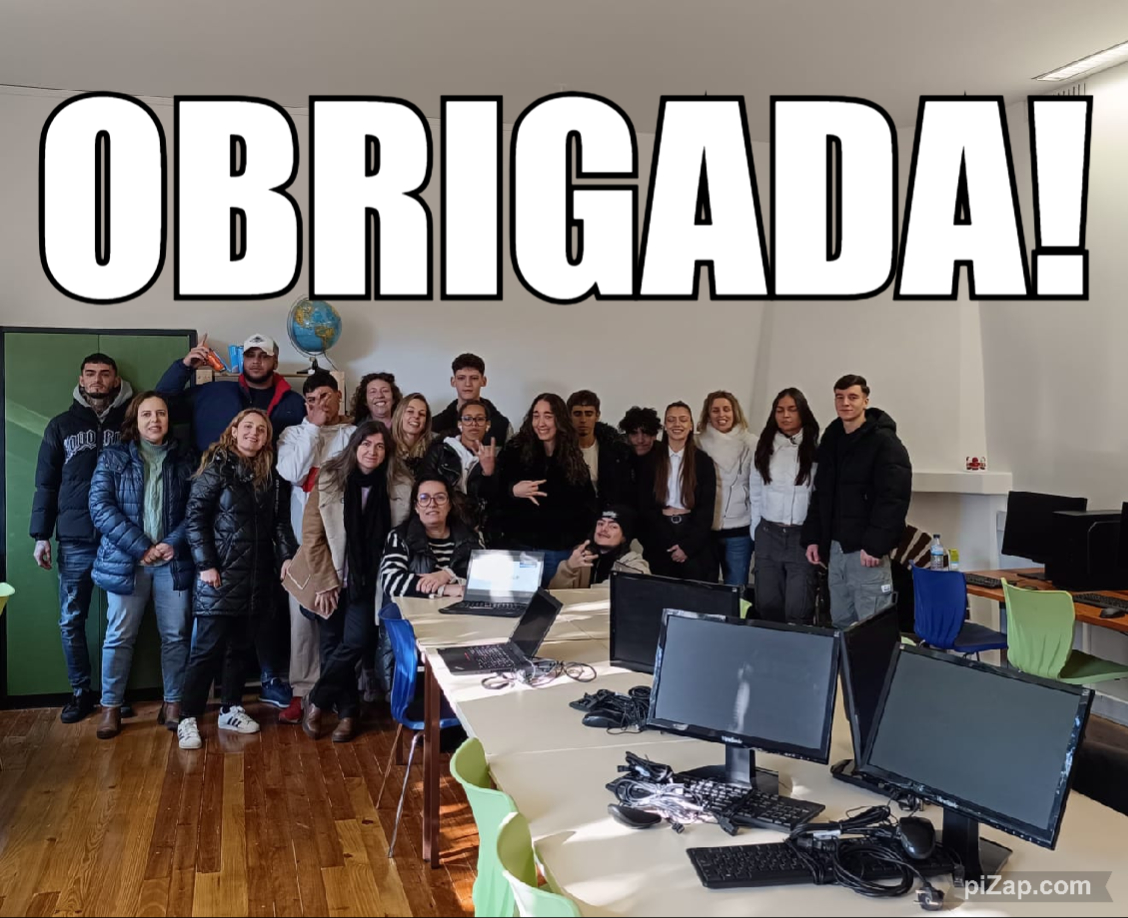 A Galp, através de uma ação de responsabilidade e solidariedade social, doou à E2OM material informático reforçando o parque informático da nossa escola.
Este gesto de generosidade é um reflexo do compromisso da Galp em apoiar as comunidades onde atua.