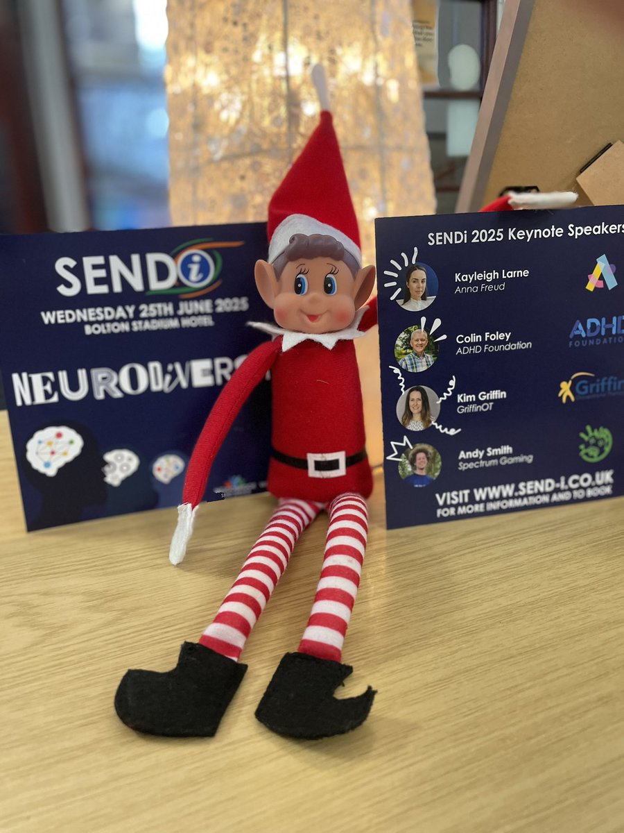 🎄✨ Woody the Elf says, “Don’t miss out — this deal’s flying faster than Santa’s sleigh!” 🎟️

Last chance to grab SENDi 2025 tickets at the early bird price! 🐦

Book now ➡️ send-l.co.uk

#SENDi2025 #EarlyBirdTickets #Neurodiversity @woodbridgetrust