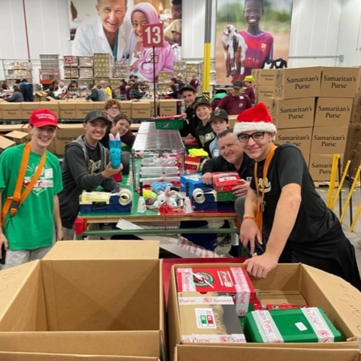 TACA_Baseball's tweet photo. Taca Baseball wants to thank Franklin Graham and the Operation Christmas Child crew for allowing us to be part of a spectacular ministry delivering good news from Coppell, Texas, to kids and families around the world. https://t.co/vWfOJzL4CG