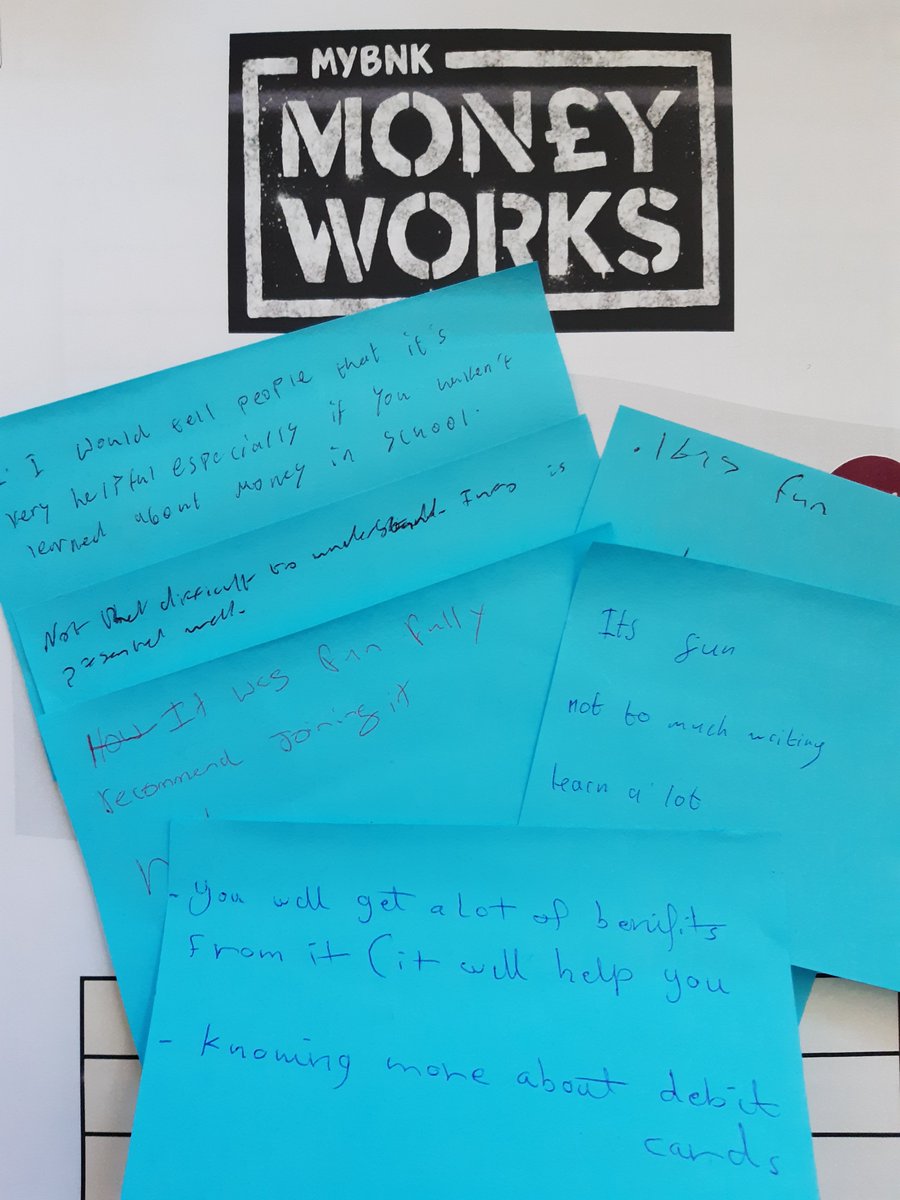 MoneyReadyNI's tweet photo. And that's the last programmes of 2024 complete for @MyBnk NI. We ended it with fab groups in @YouthActionNI and @KingsTrust who left lovely comments about the course and "To Do" lists to help them better manage their money💵. https://t.co/gk7DovLwi1