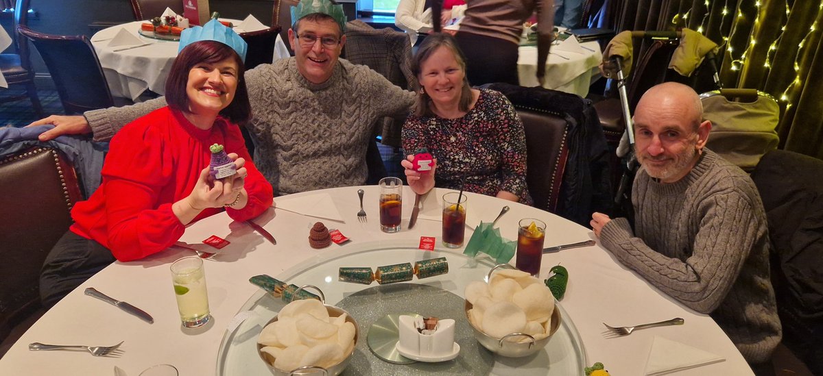 What a team! Great afternoon celebrating a successful term and Christmas 🎄 A huge thank you to each and everyone of you 💜 Happy holidays! #dreamteam
<a href="/SLCek/">South Lanarkshire College</a> <a href="/pauld632002/">Paul Devenny</a> <a href="/DevennyClaire/">Claire Devenny</a> <a href="/hvasspastrychef/">Helen Vass</a> <a href="/StellaMcManus/">Stella McManus</a> <a href="/apignat1/">Angela Pignatelli</a>