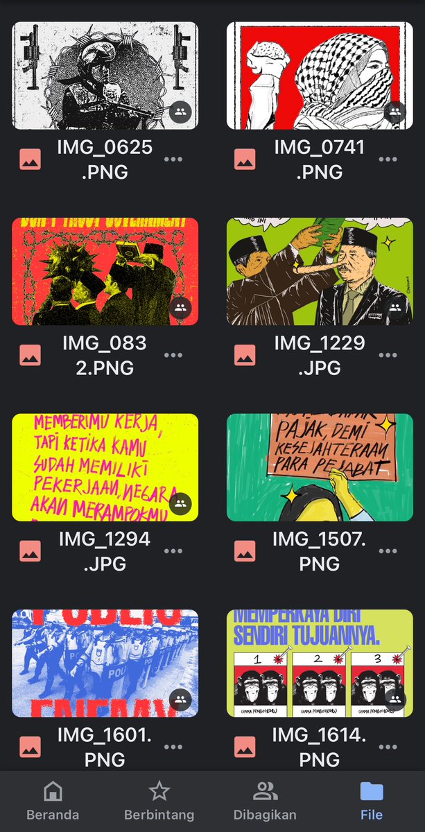 buat Yang butuh artwork buat dicetak untuk poster demonstrasi #TolakPPN12Persen bisa digasss 👇🏽👇🏽👇🏽

drive.google.com/file/d/1BPhfcO…