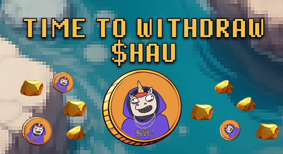 GSHAKE_game's tweet photo. 🚨 $HAU Withdrawals Are Now Open! 🚨

Here’s what you can do with your $HAU:
✅ Swap to GBARS (1 GBAR = $0.01)
✅ Withdraw starting from 500 $HAU

Reminder: Use only a Solana address you own for withdrawals. Need help creating one? Check our guide below.

@HighAsUnicorn