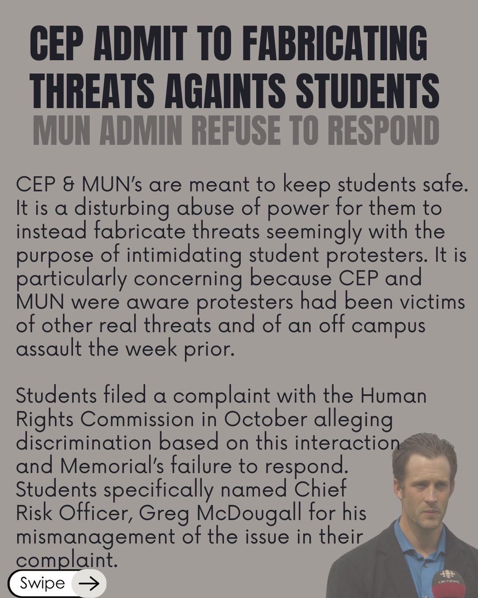 MUN Students 4 Palestine tweet media