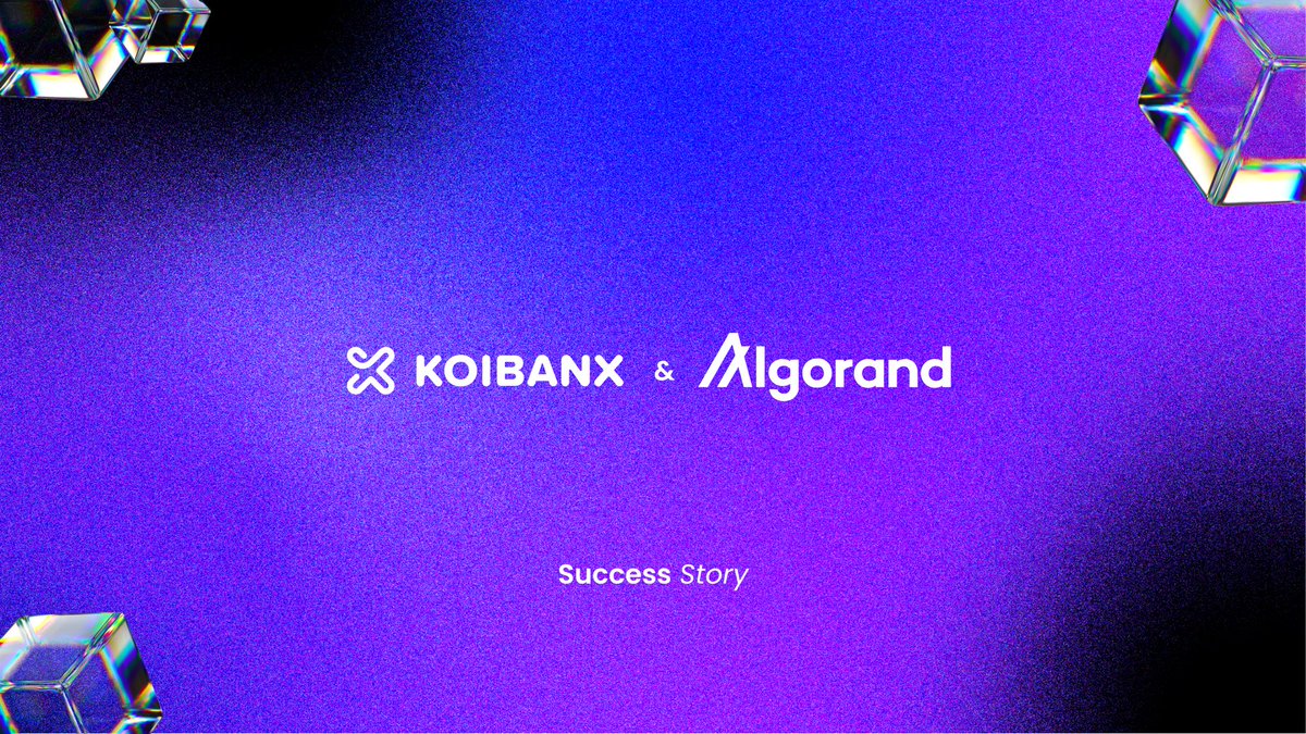 Koibanx (@koibanx) on Twitter photo Success Story🏅
Todo caso con <a href="/Algorand/">Algorand Technologies</a> es un caso de éxito.
+90% de nuestras soluciones productivas corren sobre esta tecnología, gracias a su escalabilidad, uptime, resiliencia y settlement time.
Desde la campaña de certificados digitales de vacunación contra el COVID en 🇨🇴, Success Story🏅
Todo caso con <a href="/Algorand/">Algorand Technologies</a> es un caso de éxito.
+90% de nuestras soluciones productivas corren sobre esta tecnología, gracias a su escalabilidad, uptime, resiliencia y settlement time.
Desde la campaña de certificados digitales de vacunación contra el COVID en 🇨🇴,