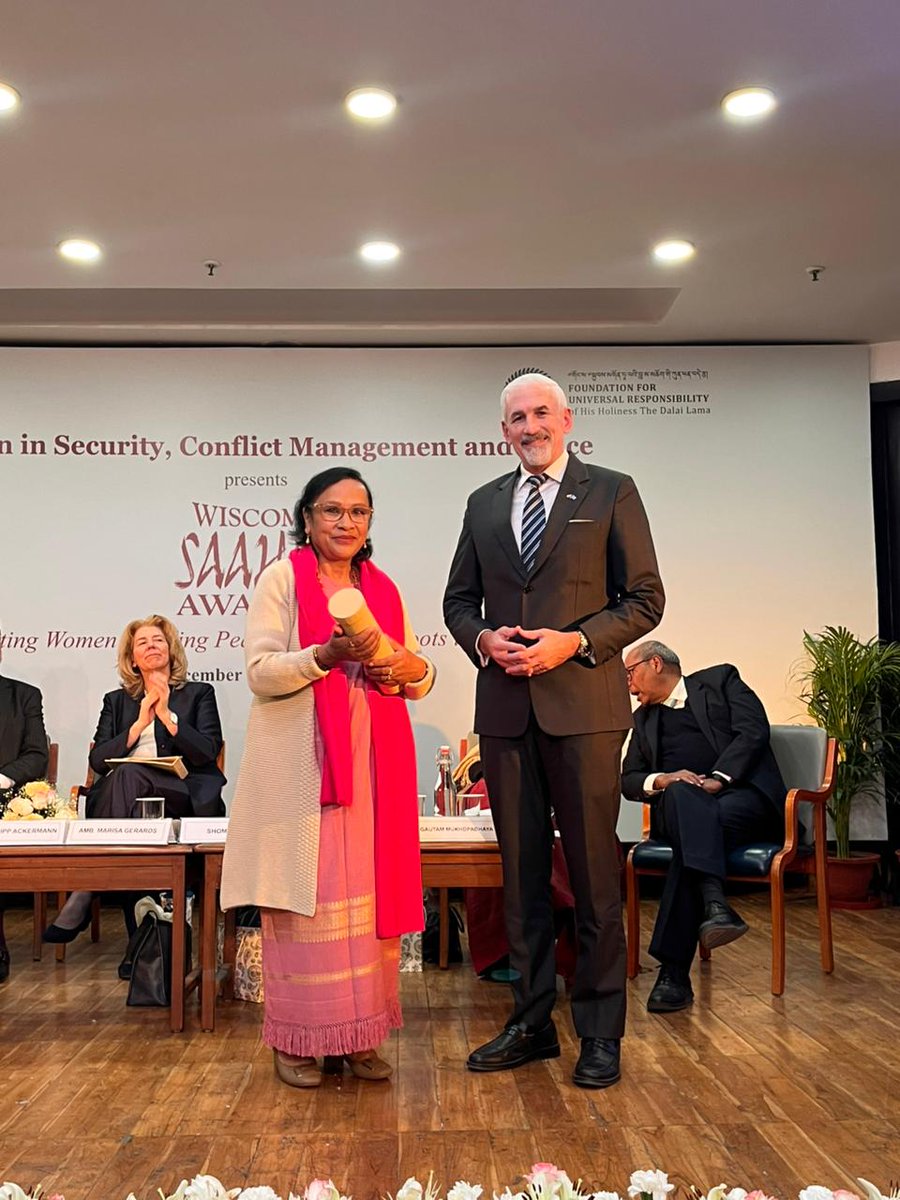 WISCOMP_India's tweet photo. Celebrating stories of resilience and courage of 11 pathbreaking peacebuilders working in different conflict zones across South Asia!

@UNinIndia @NLinIndia @GermanyinIndia https://t.co/4RgOEJTry9
