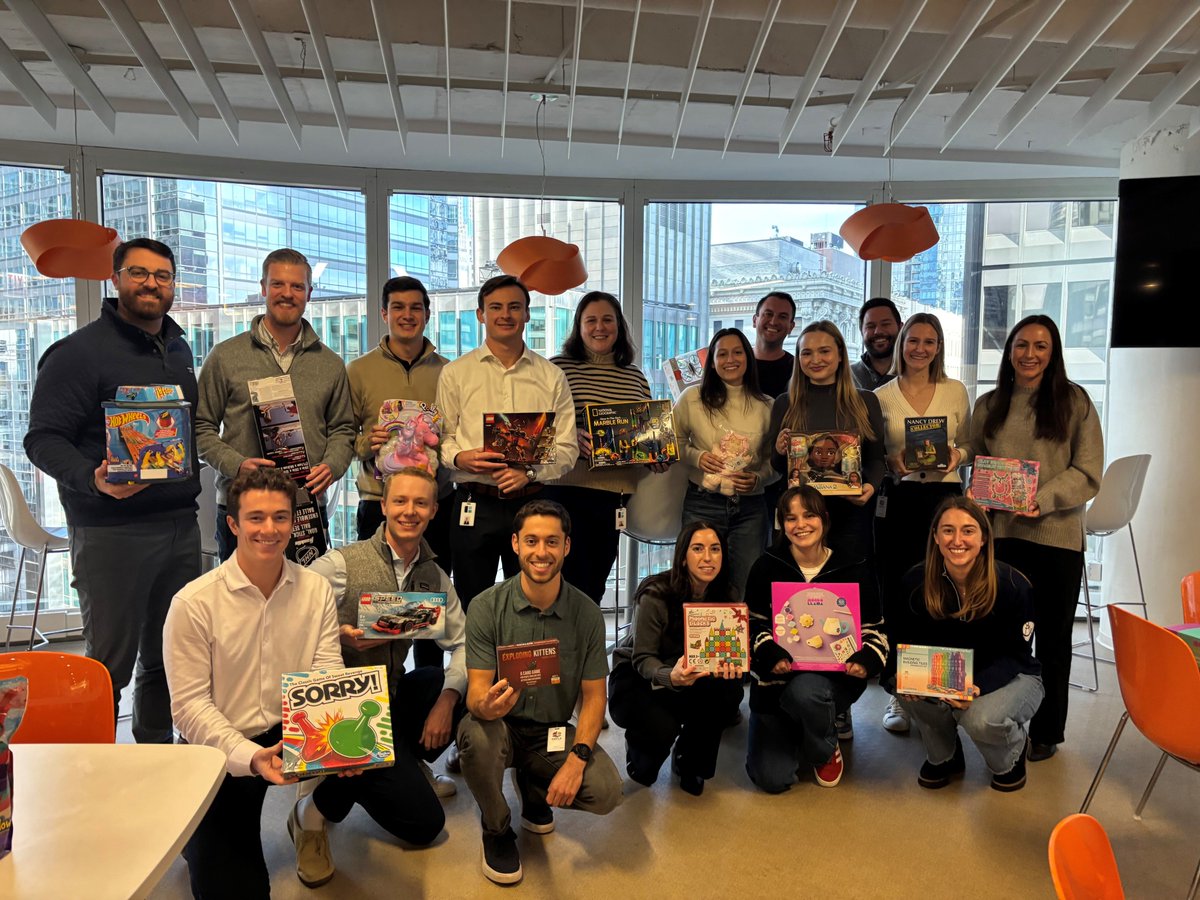 We recently celebrated our first annual firm-wide Winter Giving event. It was a wonderful opportunity to connect with colleagues, enjoy a festive lunch, and contribute to our community by donating toys through the Toys for Tots program.