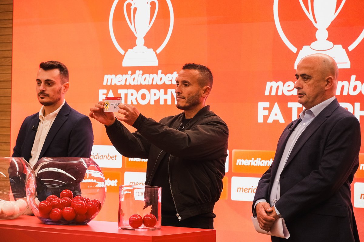 🚨 The draw for Round 32 and Round 16 of the Meridianbet FA Trophy took place today! 🏆

Check out all the details on our website! 👇

#MeridianbetFATrophy #FootballMalta #MFA #MaltaFootball #FATrophy