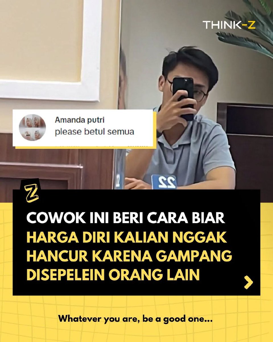 CATET GAIS❗️

Cara biar lo ga gampang di sepelein 🫵