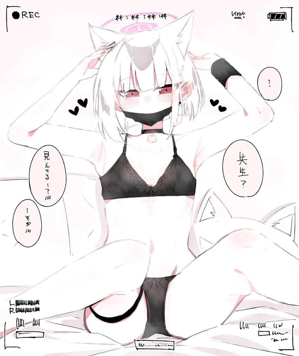 この後自撮りで色々しちゃうカズサ
#ブルアカ 