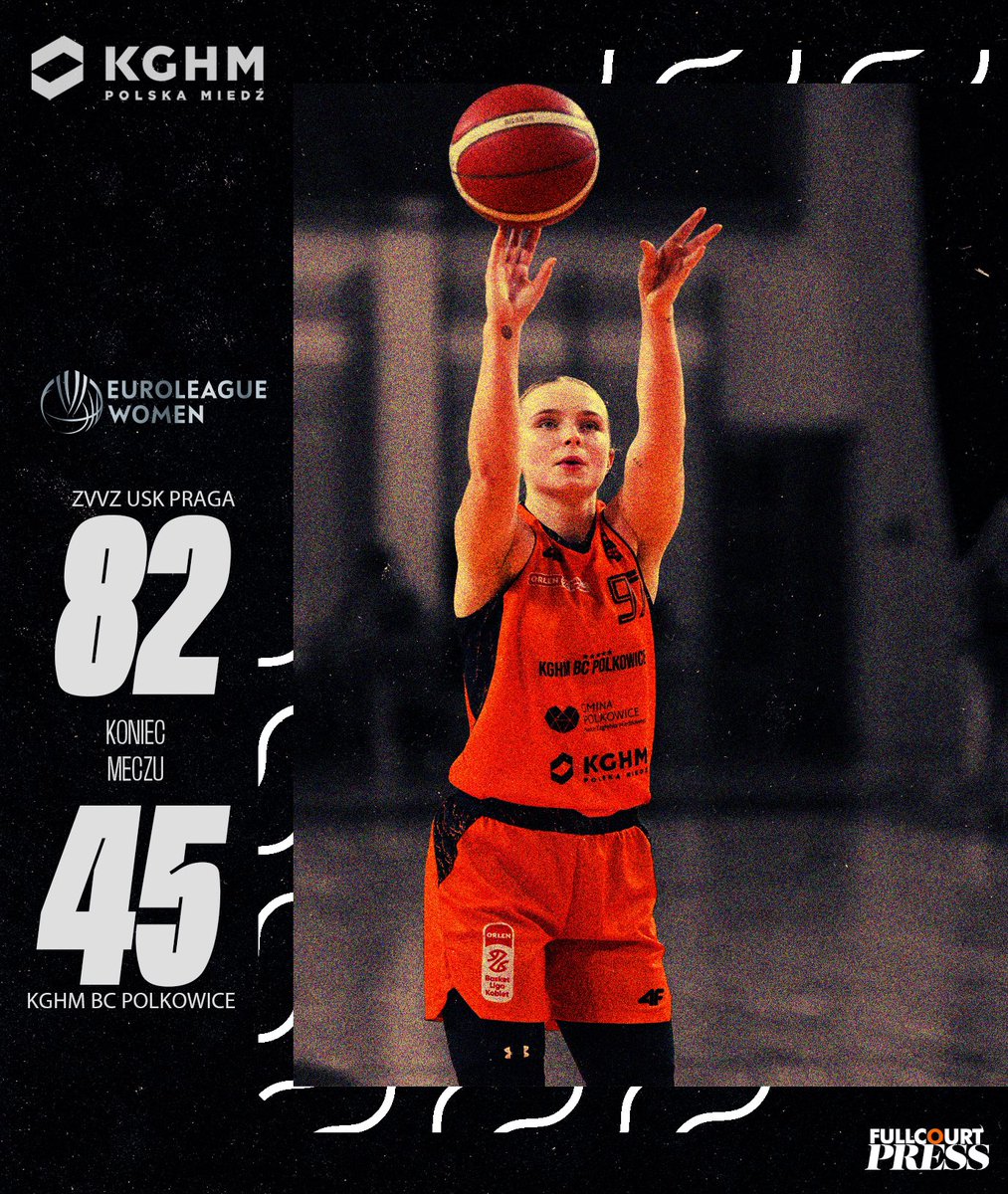 Dzisiejszego wieczoru to Mistrzynie Czech okazały się lepsze.😔

🧡🖤

<a href="/kghmtomy/">KGHM to my!</a> 
<a href="/EuroLeagueWomen/">EuroLeague Women</a>