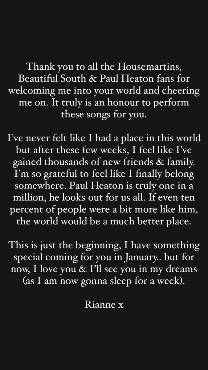 riannedowney_'s tweet photo. thank you ♥️ @PaulHeatonSolo https://t.co/RKFoErPz7v