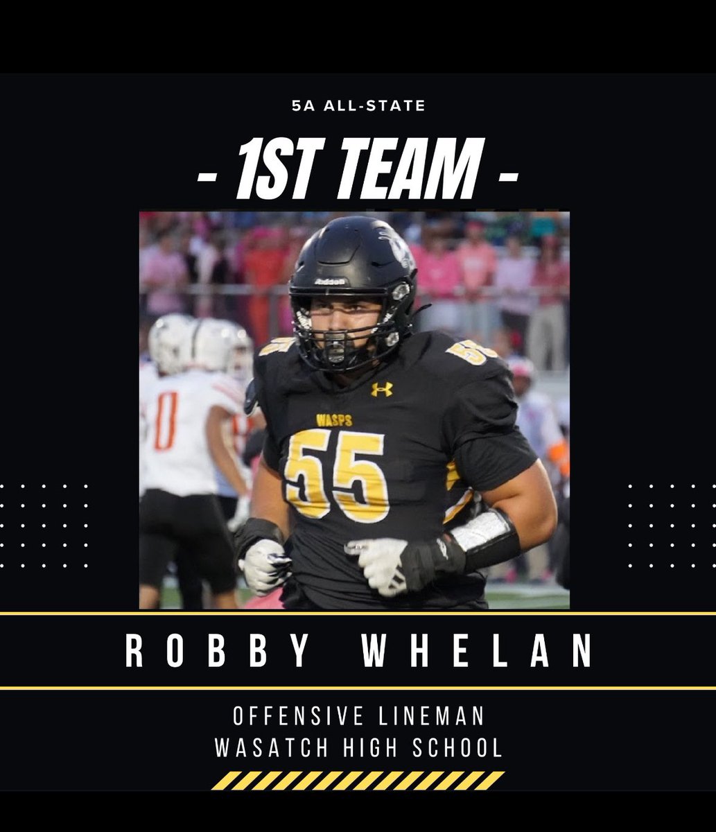 1st team All-State OL‼️ Grateful🙏

Thank you to all that have helped in my journey to date!
ALL coaches/trainers/teammates <a href="/WasatchFB/">Wasatch High School Football</a> <a href="/kanuch78/">Powerhouse Training - UT</a> <a href="/frontfiveOL/">Front Five Training</a> <a href="/OFFA_Academy/">OFFA Academy</a> <a href="/CJDavisAMDG/">CJ Davis</a> @BMassAMDG <a href="/64AMDG/">LeCharles Bentley</a>