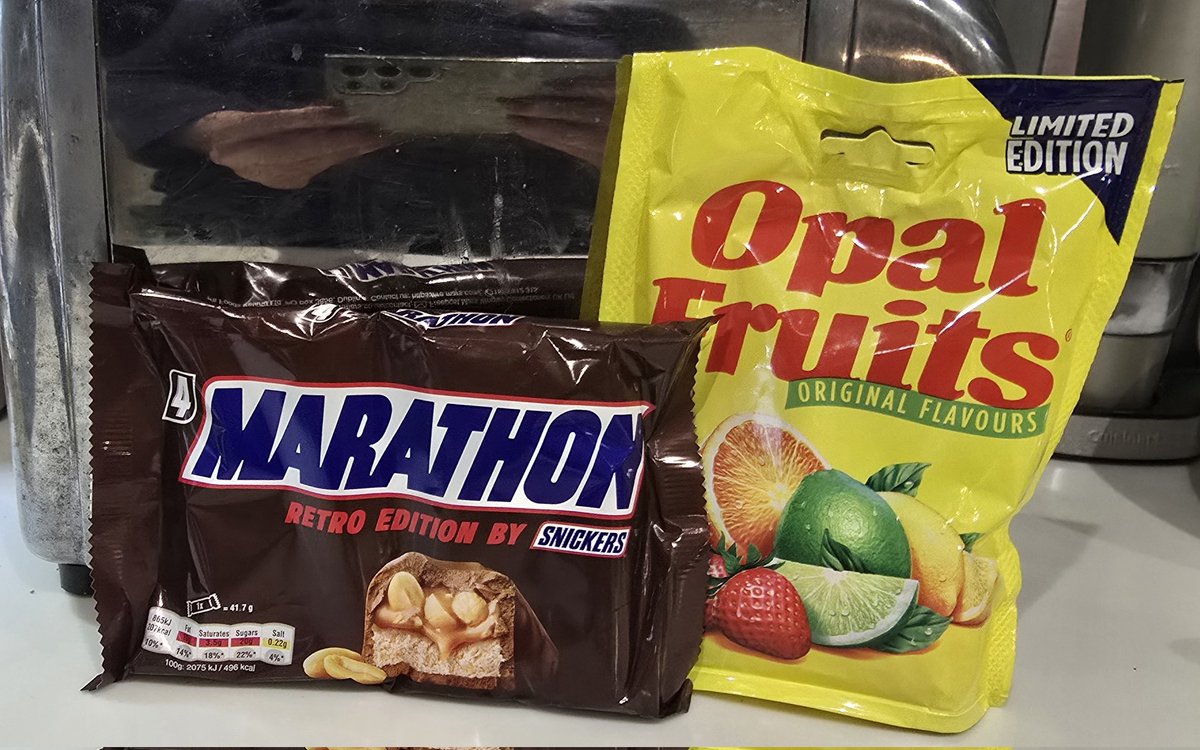 Louise Pennington FCCT (She/Her) (@pdlouisep) on Twitter photo Couldn't resist the retro treats <a href="/Morrisons/">Morrisons</a> today! #OpalFruits #Marathon 👌🏼🤩👏🏼 what were your favourite childhood treats? <a href="/mattdechaine/">Matt Dechaine ❄️🦩</a> <a href="/KyrstieStubbs/">TheTattooedHeadteacher Deputy CEO 🏳️🌈✊🏾she/her</a> <a href="/ChristallaJ/">Christalla Jamil FCCT</a> <a href="/crazyitalian7/">Tony</a> <a href="/joanne_jobutts/">Joanne Butterworth MCCT 💙</a> <a href="/A_mcgeeney/">Anthony McGeeney</a> <a href="/9teaNinePercent/">Nazia</a> <a href="/LeeBraganza/">Lee Braganza</a> <a href="/supernazma/">SuperNazSocialist🟠🌤 #Antiracist she/her</a> <a href="/anneg45738105/">anne g</a> <a href="/SES6521/">Miss S</a> <a href="/Ka81/">Caroline Keep</a> Couldn't resist the retro treats <a href="/Morrisons/">Morrisons</a> today! #OpalFruits #Marathon 👌🏼🤩👏🏼 what were your favourite childhood treats? <a href="/mattdechaine/">Matt Dechaine ❄️🦩</a> <a href="/KyrstieStubbs/">TheTattooedHeadteacher Deputy CEO 🏳️🌈✊🏾she/her</a> <a href="/ChristallaJ/">Christalla Jamil FCCT</a> <a href="/crazyitalian7/">Tony</a> <a href="/joanne_jobutts/">Joanne Butterworth MCCT 💙</a> <a href="/A_mcgeeney/">Anthony McGeeney</a> <a href="/9teaNinePercent/">Nazia</a> <a href="/LeeBraganza/">Lee Braganza</a> <a href="/supernazma/">SuperNazSocialist🟠🌤 #Antiracist she/her</a> <a href="/anneg45738105/">anne g</a> <a href="/SES6521/">Miss S</a> <a href="/Ka81/">Caroline Keep</a>