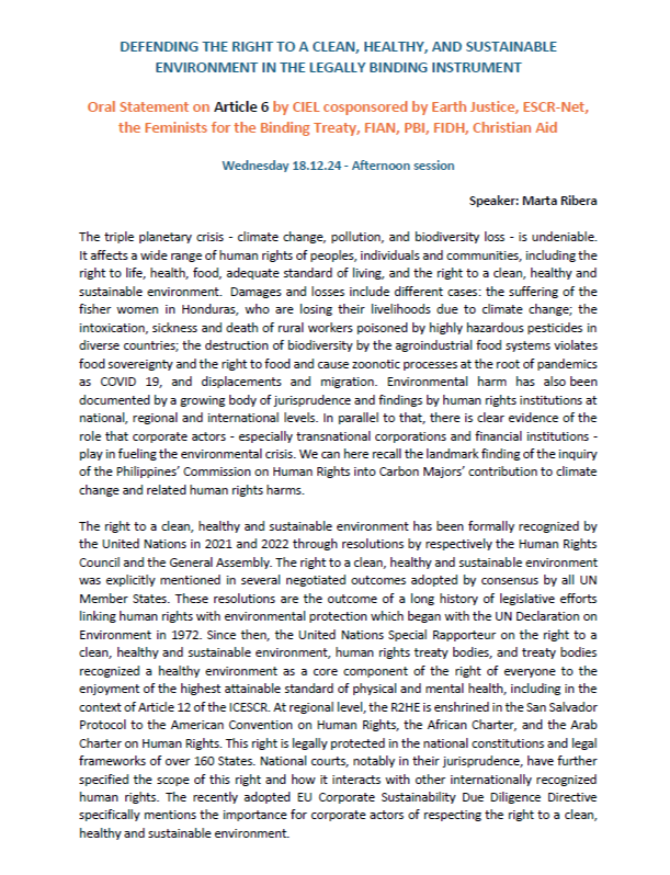 FIAN International tweet media