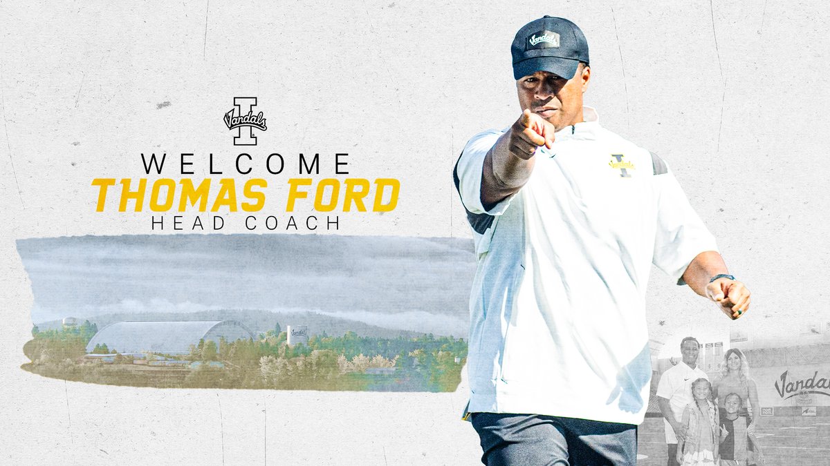 Idaho Football (@vandalfootball) on Twitter photo Please help us welcome home <a href="/CoachTFord/">Thomas Ford Jr</a>, the 37th head coach in Idaho Vandal Football history.
🔗govandals.com/news/2024/12/1…
#GoVandals Please help us welcome home <a href="/CoachTFord/">Thomas Ford Jr</a>, the 37th head coach in Idaho Vandal Football history.
🔗govandals.com/news/2024/12/1…
#GoVandals