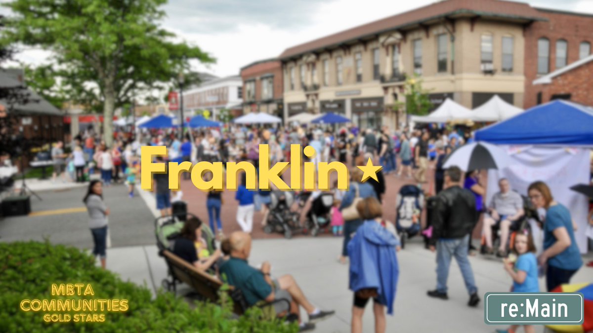 Franklin's strategy for complying with MBTA Communities builds upon the excellent efforts already undertaken by the Town, aided by a strong coalition of housing advocates, to promote the production of missing middle housing near its downtown &amp; train station.