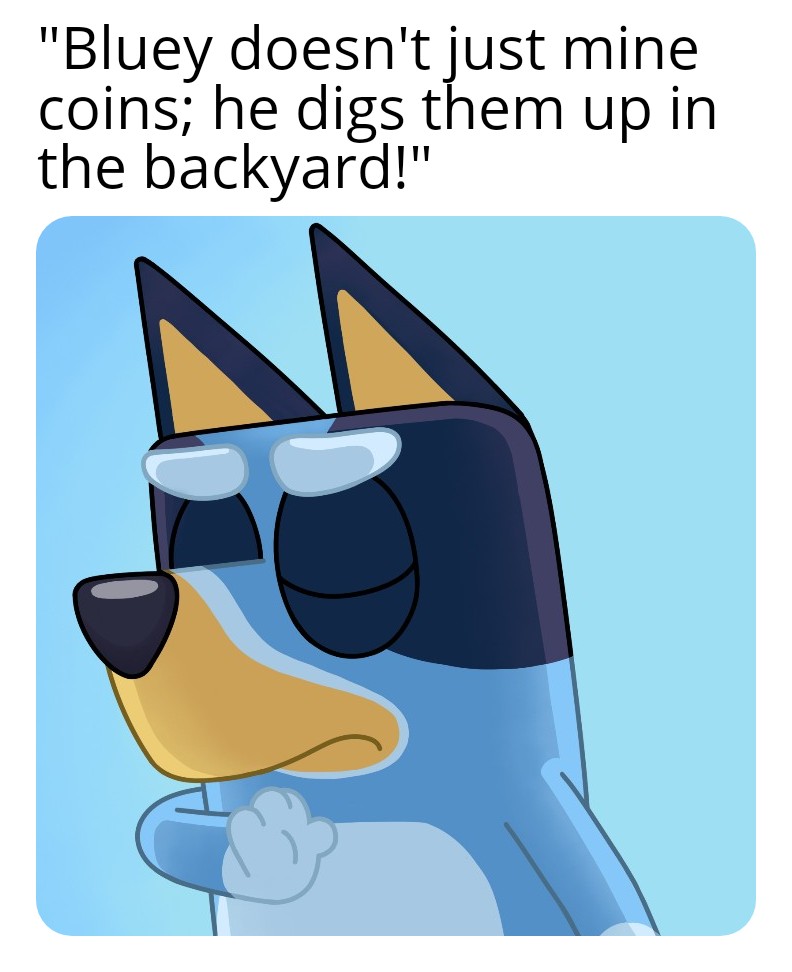 Bluey8020's tweet photo. $Bluey is giving the ultimate thumbs up for this comeback! 🐾 A low market cap and community-driven energy is all we need. 🚀 Are you ready to join the #Bluey pack? Let’s send this pup to the moon! 🌕🐶 #CryptoGems #BlueyArmy https://t.co/cBYGy8kUAX