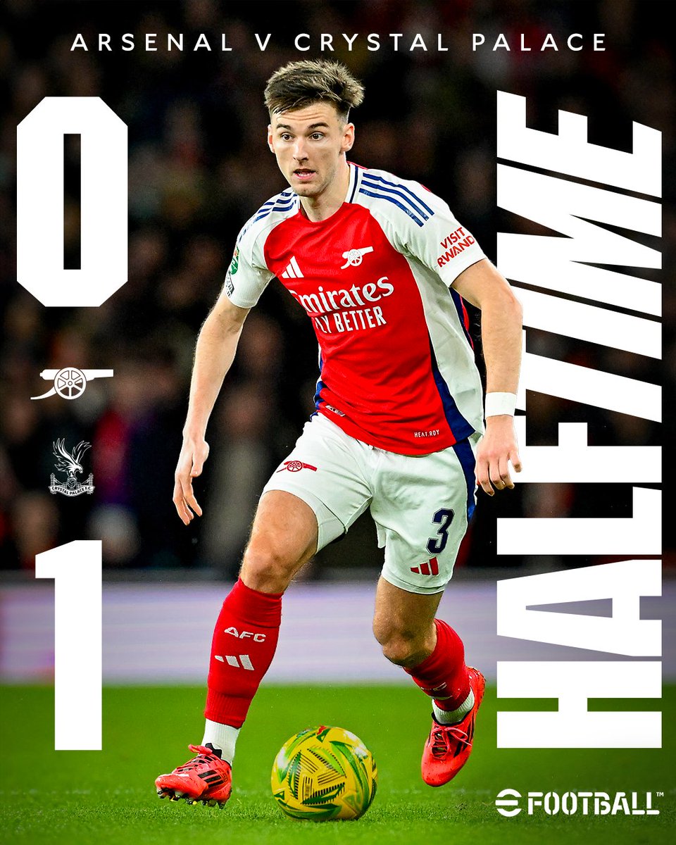 Arsenal's tweet image. Down at the break - 45 minutes to turn this around 💪