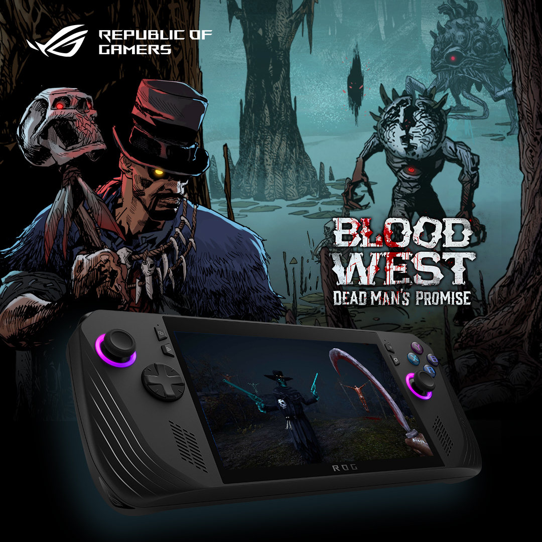 New Blood Interactive (@newblood) on Twitter photo Want to play Blood West on the go?
Well we've teamed up with <a href="/ASUS_ROG/">ROG Global</a> to give away a ROG Ally X and Blood West: Dead Man's Promise!
1080p. 60fps. Blood West. Anywhere. Anytime.
Enter to win now, link below: Want to play Blood West on the go?
Well we've teamed up with <a href="/ASUS_ROG/">ROG Global</a> to give away a ROG Ally X and Blood West: Dead Man's Promise!
1080p. 60fps. Blood West. Anywhere. Anytime.
Enter to win now, link below: