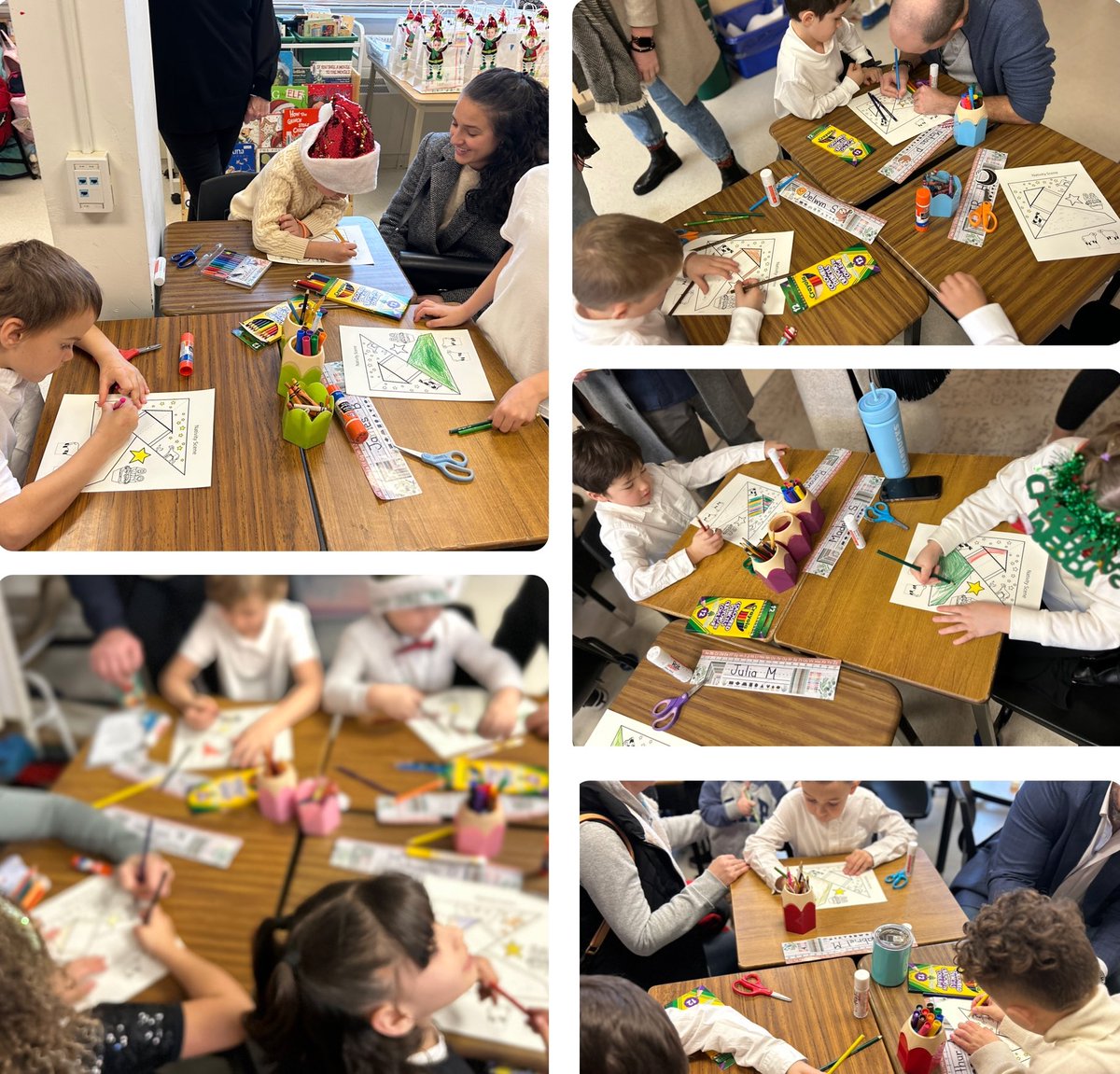 MrsJRak's tweet photo. These little lights of mine were ✨shining✨ at our Christmas Concert! A big thank you to our families for joining in the 3D nativity scene Joy Day craft 🎄 https://t.co/YwxgKP620H