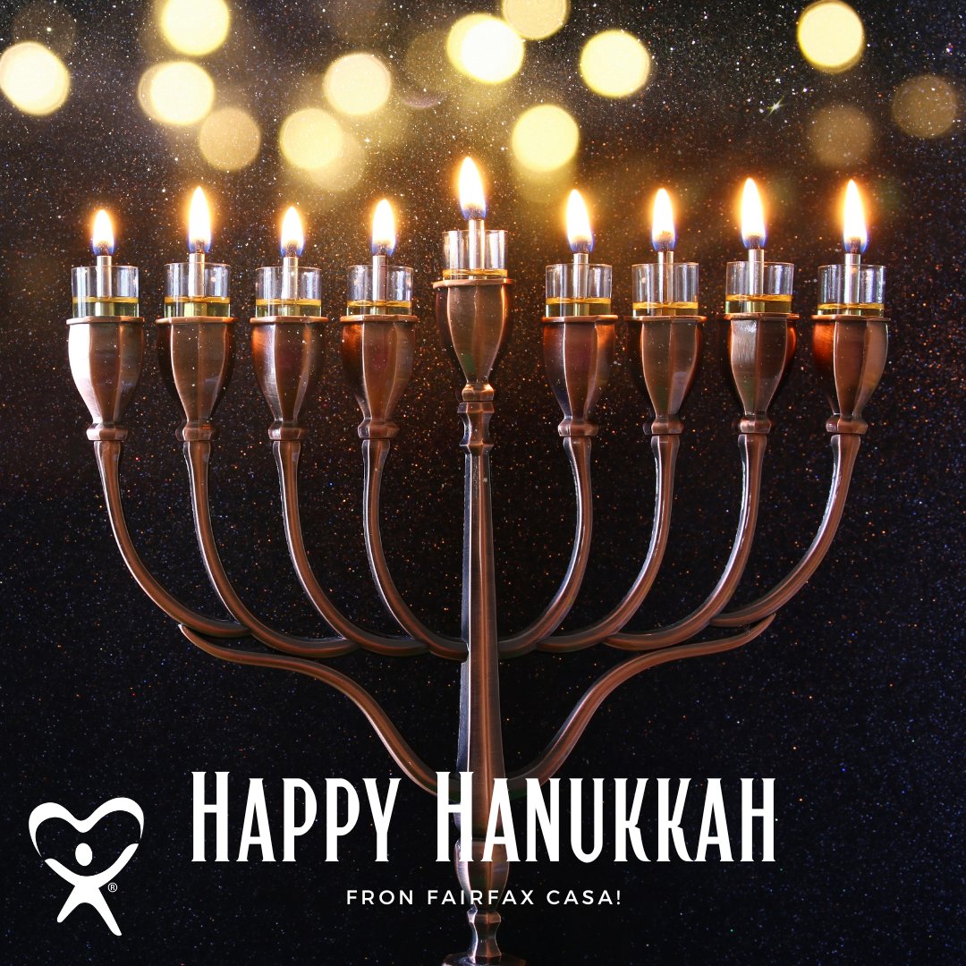 Fairfax CASA wishes you a happy first day of Hanukkah!
-
-
#Hanukkah2024
#FestivalOfLights
#HappyHannukah
#HanukkahTraditions