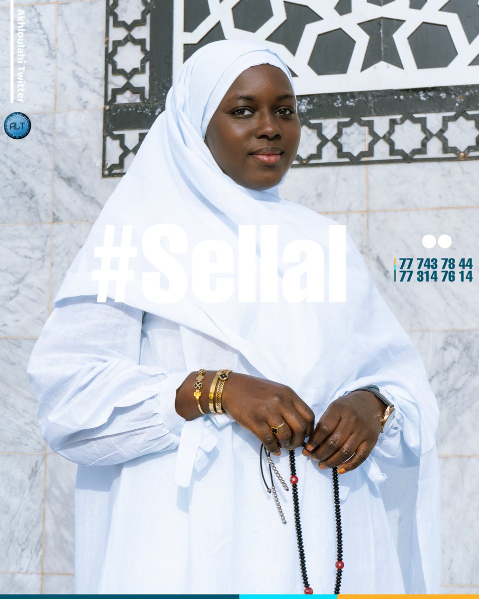 AkhlouLahi's tweet photo. Au lever du soleil, il vint voir sa tante paternelle Adama Thiaw en lui disant : « Couvre-moi de deux couvertures neuves et blanches. Sache que Dieu t’a donné un fils qu’il n’a donné à nul autre que toi »
🚨 Commandez nos tenues percales pour l’Appel 2025 : 777437844 ou 773147614 https://t.co/m5VTIPPlvd