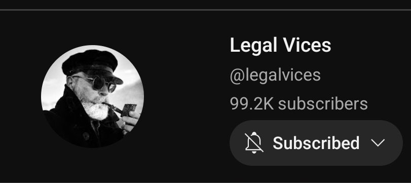 Legal Vices has 800 more subs to 100,000! 

SHARE and SUB! - let's do it to remember our boi!!

youtube.com/@legalvices?si…