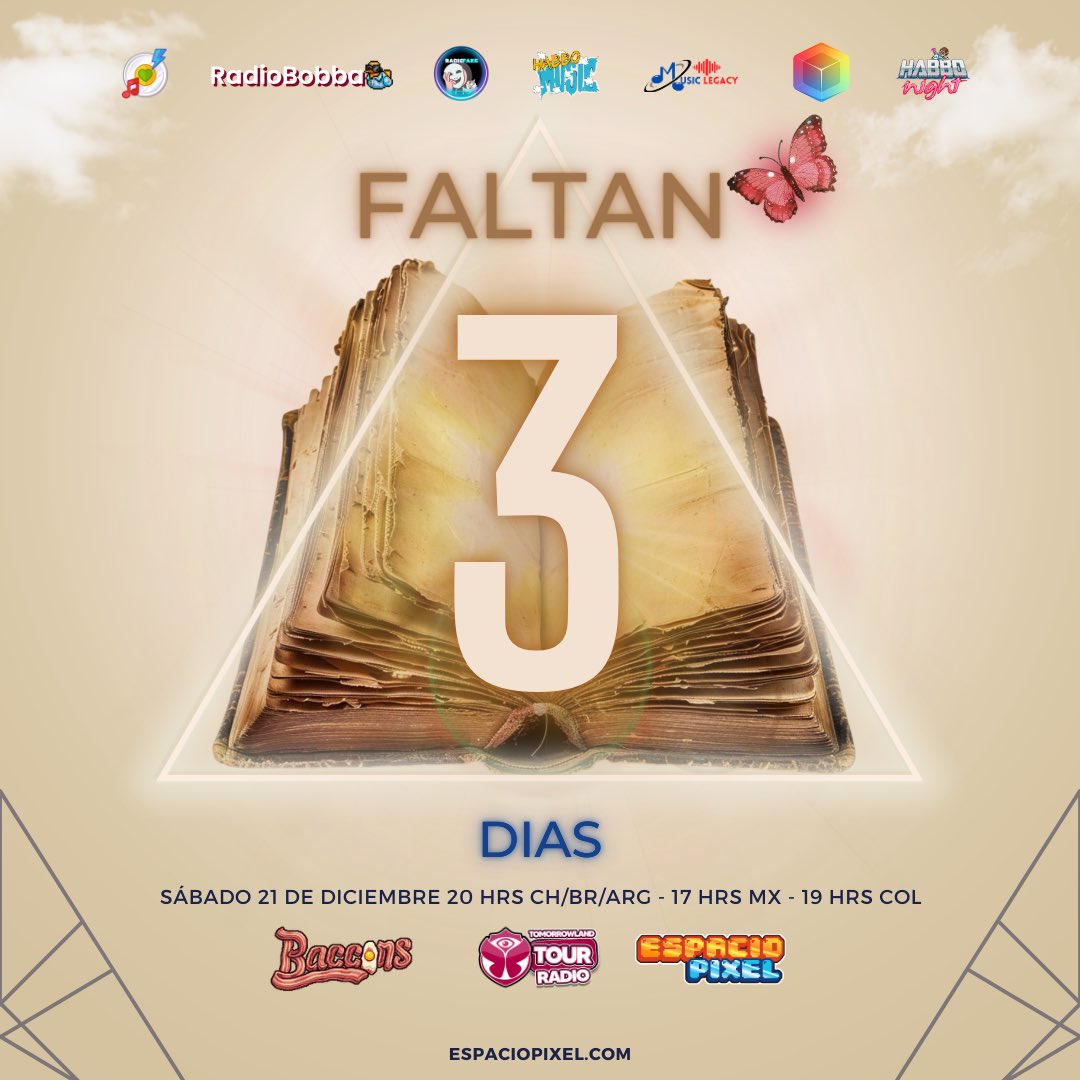 Faltan 3 días 🗣️

🔁 Retweet
❤️ Like

Gana 10 créditos tú y 10 créditos el amigo que etiquetes. 

💙 EspacioPixel.com 🧡