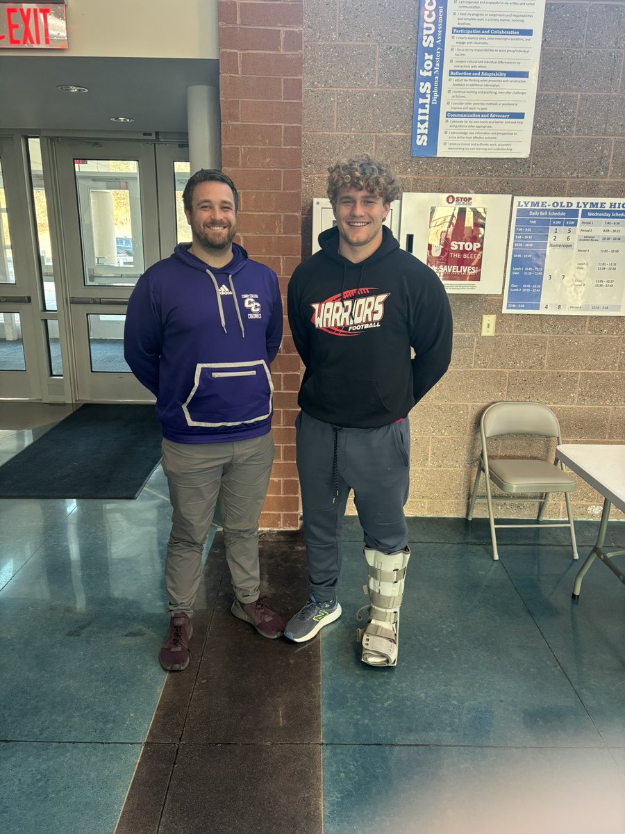 MaxNovak35's tweet image. Thankyou @Pippin_McKinley for taking the time to come down and talk about a possible future for the next 4 years at @CurryFootball hope to get on campus soon!