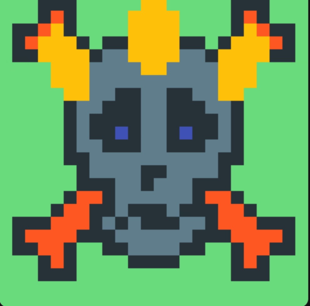 I bought this og Nft today.<a href="/Crypto_Skulls/">CryptoSkulls ☠️</a> #cryptoskulls