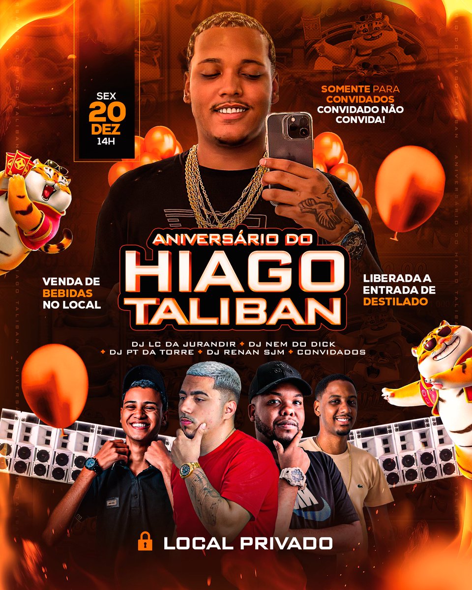 ano passado parou tudo , esse ano não podia ser diferente né ? 23 de maluco 🥳🥳🤩🤩🔥🐯🐯