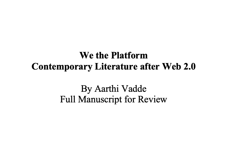 A full-draft of my second book finally exists!!!!  Let the revisions begin (but not today).
