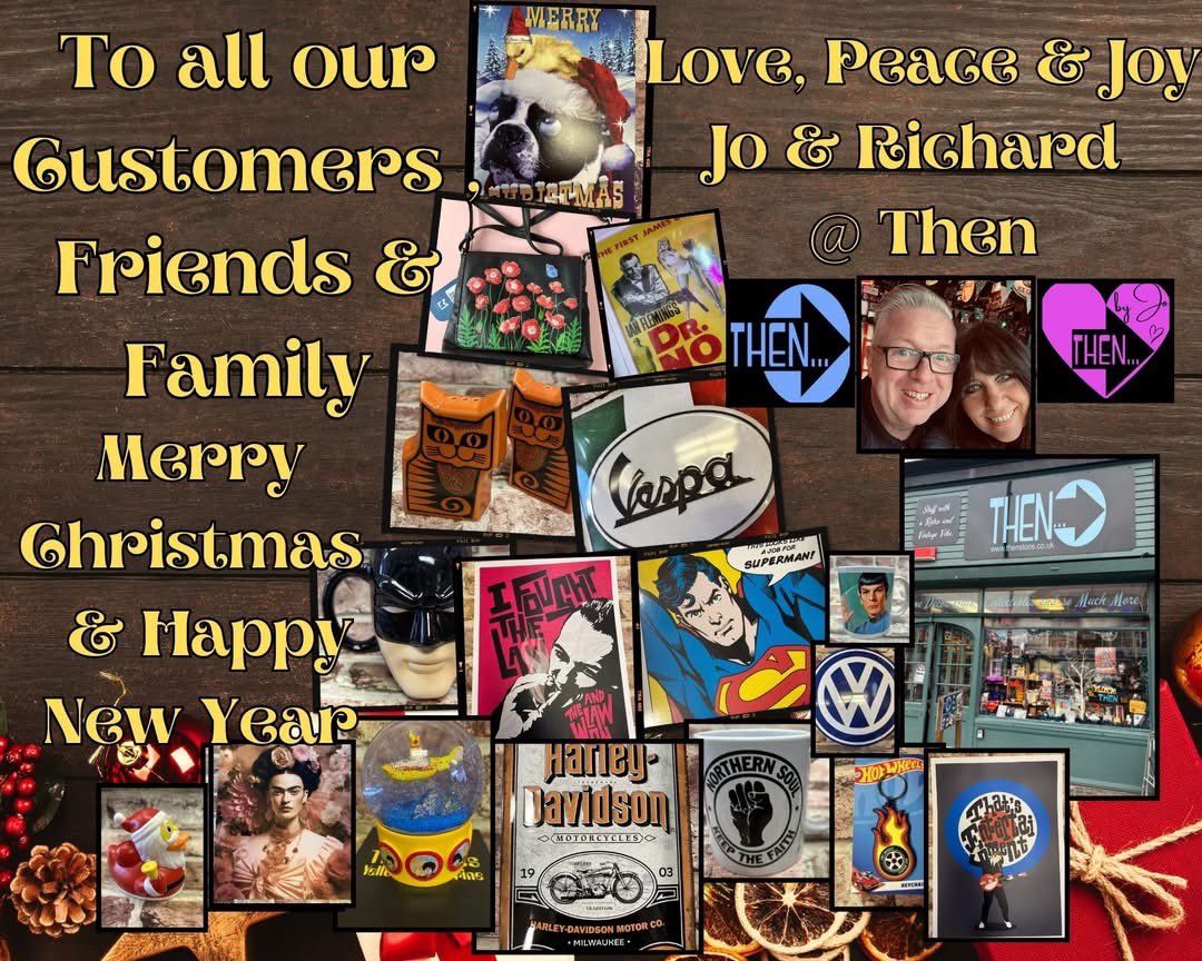 Wow, it's been somewhat manic here, so many parcels gone out &amp; welcoming customers into the shop too, thank you for your orders and business so far. Now with just seven days to go to the big day and chance to relax, We've got this little message. 🎅