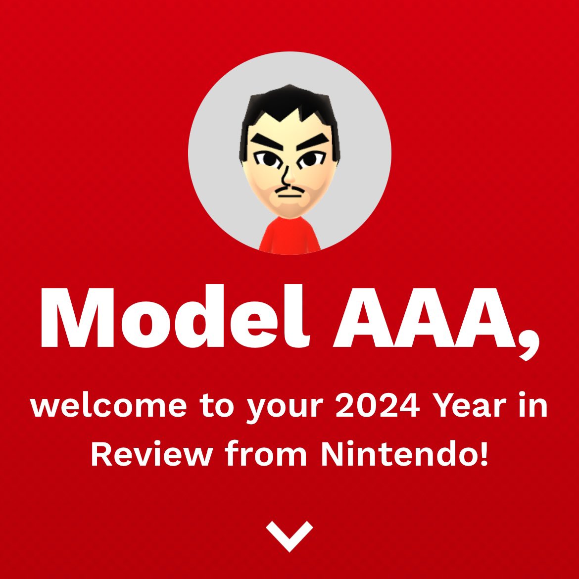 ModelAAA90's tweet image. Here my #NintendoSwitch2024 in summary. It’s been fun. 🎮