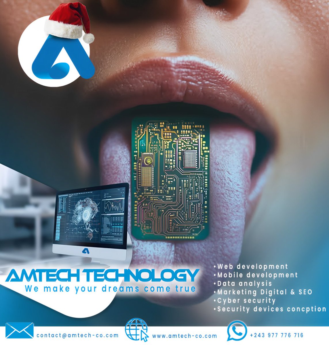 amtech_co_llc's tweet image. 🚀 Transform your ideas into reality with Amtech Technology! Whether you need custom web or mobile app development, cybersecurity solutions, security devices, digital marketing strategies, or data analysis  
#amtechTechnology #innovation #tomorrowTech
