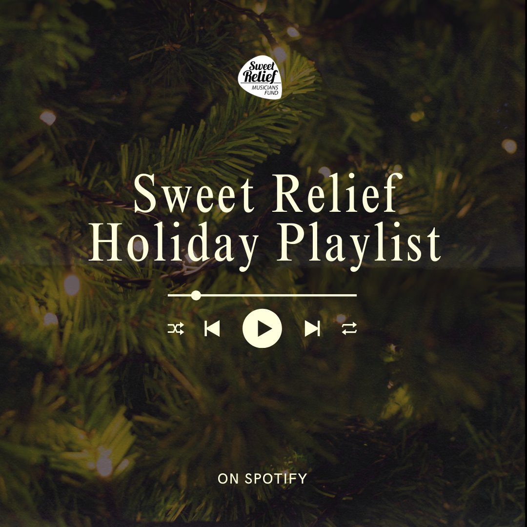 SweetRelief's tweet photo. Get in the holiday spirit with Sweet Relief's Holiday Playlist, featuring songs for the season by #SweetSupporters! >> https://t.co/nMOMUCmuV6 https://t.co/v6IjmjIJQ5