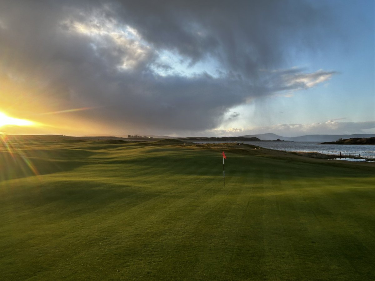 Nature at her best today with <a href="/CunninGolf/">Clyde Johnson</a> on the new Old petty course <a href="/CabotHighlands/">Cabot Highlands</a>