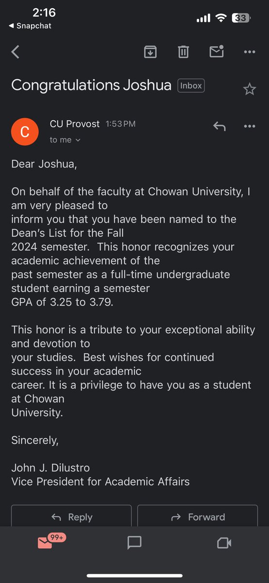GonlehJoshua's tweet photo. Deans list 💆🏽‍♂️!!!!  Ended the semester with a 3.75 GPA📚 #studentathlete https://t.co/PRpdkWiLLr