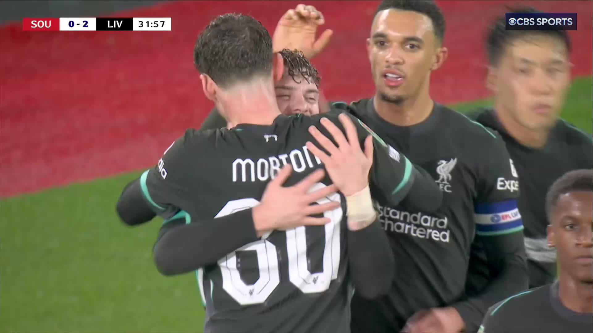 Cody Gakpo finds Harvey Elliott who slots it home for Liverpool 💥