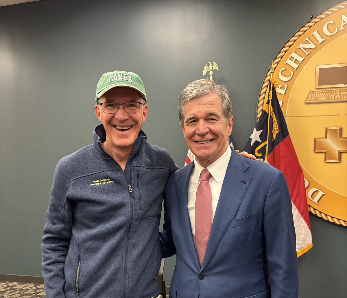 Carl Rist for Durham City Council (@carlfordurham) on Twitter photo Great catching up with the Caniac in Chief at yesterdayās speech on a āStronger Workforce for NCā hosted by <a href="/durhamtech/">Durham Tech</a>. Part of the series of talks that <a href="/NC_Governor/">Governor Josh Stein</a> has been giving to highlight the key accomplishments of his administration. <a href="/Canes/">Carolina Hurricanes</a> Great catching up with the Caniac in Chief at yesterdayās speech on a āStronger Workforce for NCā hosted by <a href="/durhamtech/">Durham Tech</a>. Part of the series of talks that <a href="/NC_Governor/">Governor Josh Stein</a> has been giving to highlight the key accomplishments of his administration. <a href="/Canes/">Carolina Hurricanes</a>