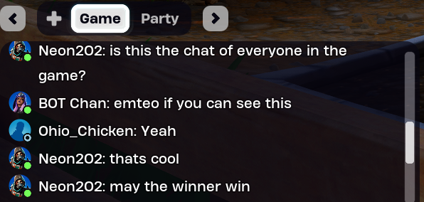 Byte22903590's tweet photo. @HJDoogan @InputStarling ok something has changed, i think the update has allowed for communication with the entire lobby, unsure if its a bug or not but there is some fun to be had while it lasts https://t.co/UMWYixh9tm