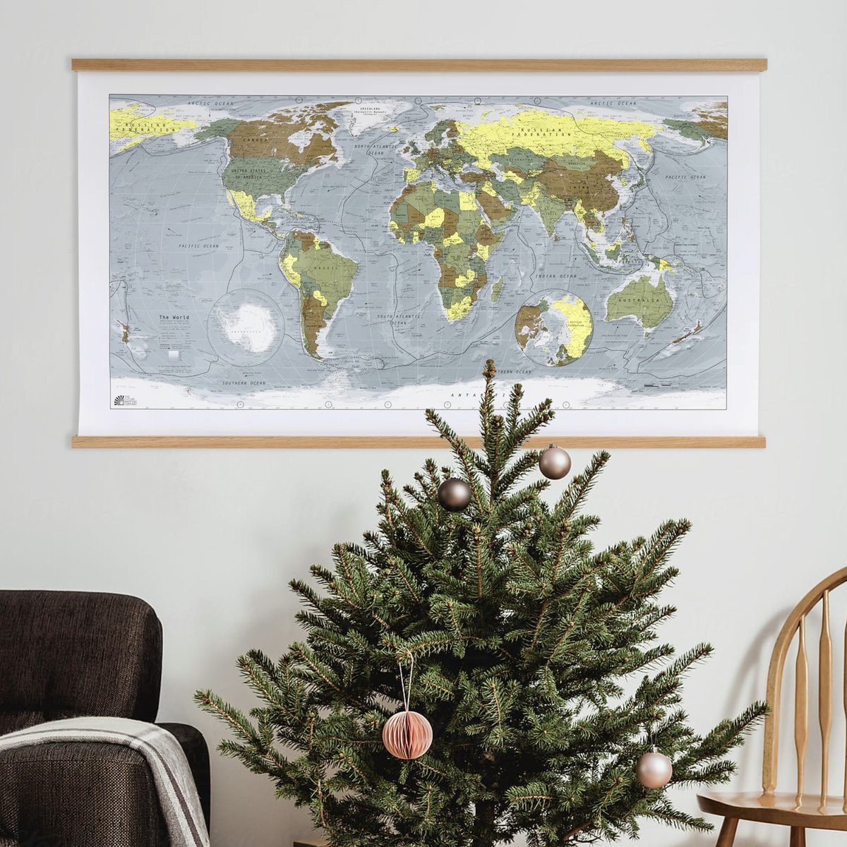 Futuremaps's tweet image. 🌍✨ A Classic That Keeps on Giving! ✨🌍
Our classic world map in stunning gold, khaki, sage, and yellow has been one of this year’s biggest hits—and it’s easy to see why! 😍

▷ bit.ly/47ltWg3

#FutureMapping #FramedWorldMap #BestSeller #EarthyTones #WorldMapDecor