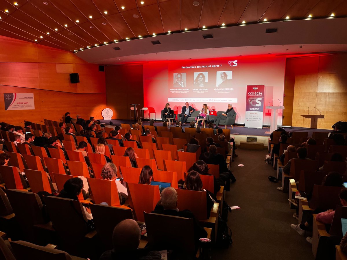 💬 "L’héritage des #JO2024 renforce l’image de la France à l’international", souligne Alain DI CRESCENZO (<a href="/FNCE/">Fédération nationale des Caisses d’Epargne</a>) à #CCSport2024. Avec le "Pacte Utile", 80 athlètes soutenus, 121 terrains rénovés et plus de 100 000 jeunes accompagnés. Un partenariat sera aussi créé avec le Think