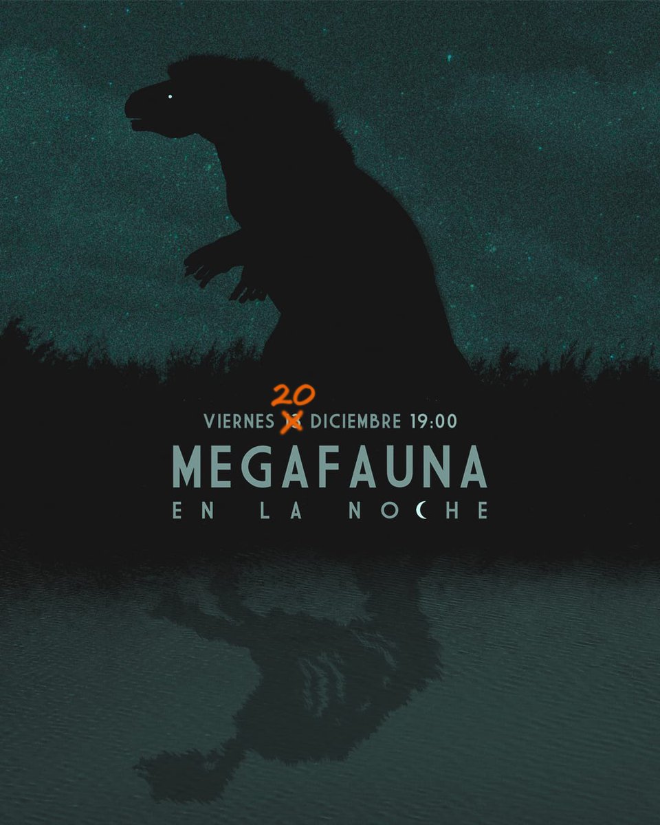 Visita nocturna a la colección de fósiles del Arroyo del Vizcaíno 
¡Traé tu linterna!
Además: Megafauna 3D, un libro de huesos
20 de diciembre, 19-22hs
Colección paleontológica Arroyo del Vizcaíno
Predio del Liceo Nº2
Santa Isabel y Francisca Pascual de Artigas
Sauce, Canelones