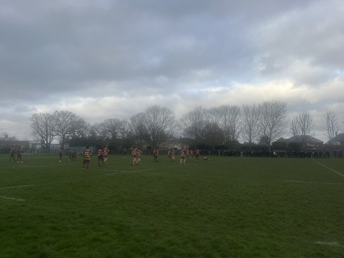 It was lovely to see so many past students back in school today for the Old Boys match. Our current Sixth Formers were also out in full force to support! <a href="/DartfordGS/">Dartford Grammar</a> <a href="/DartfordGSsport/">DartfordGSsport</a>